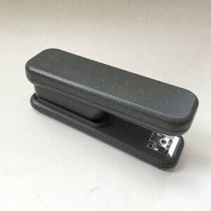 Vintage Tenex Postmodern Space Age Gray Speckled Stapler